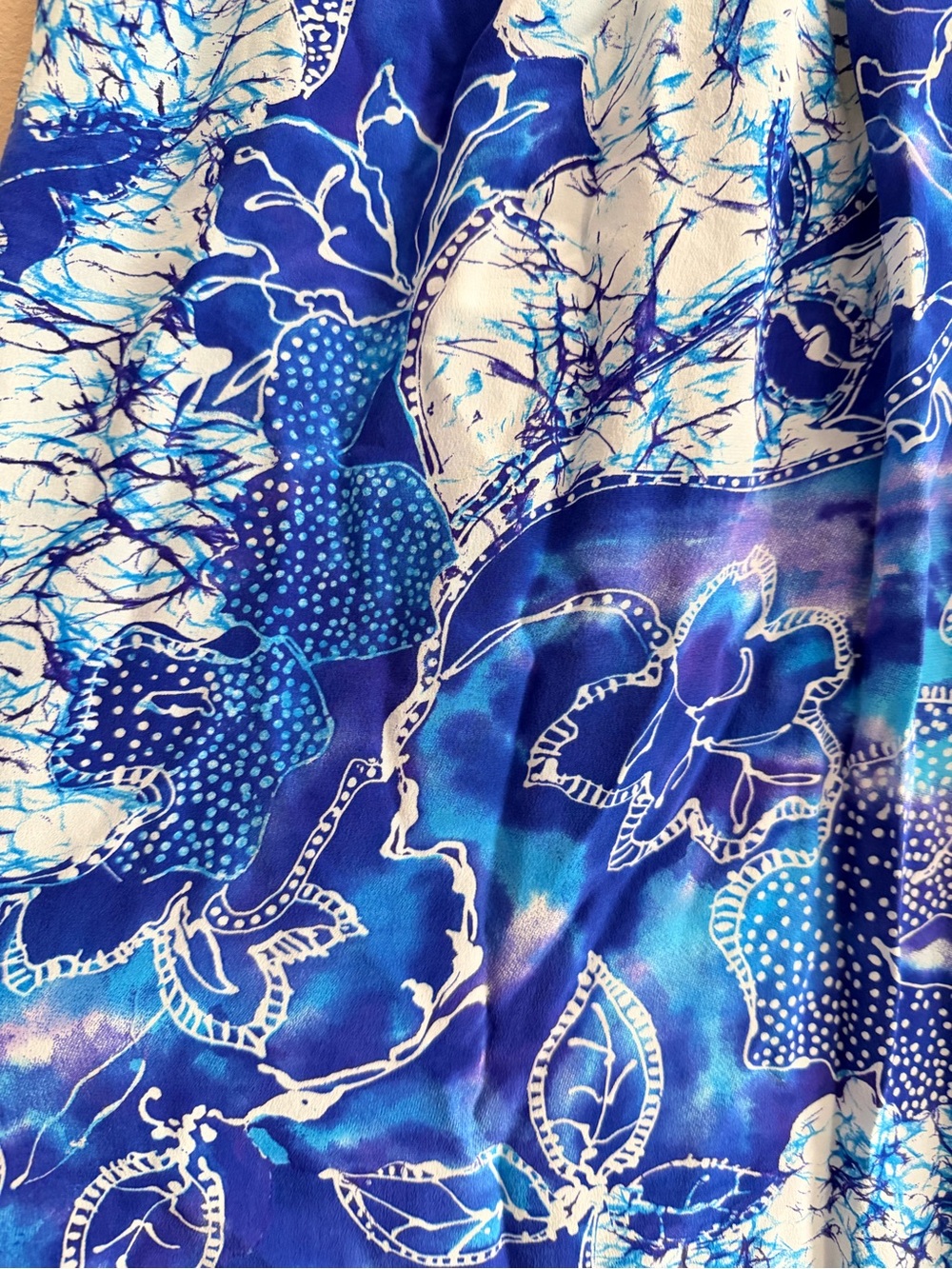 Diane Gilman Vintage Silk Midi Skirt - Picture 3 of 6
